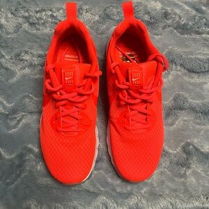 Bright Red Athletic Sneakers